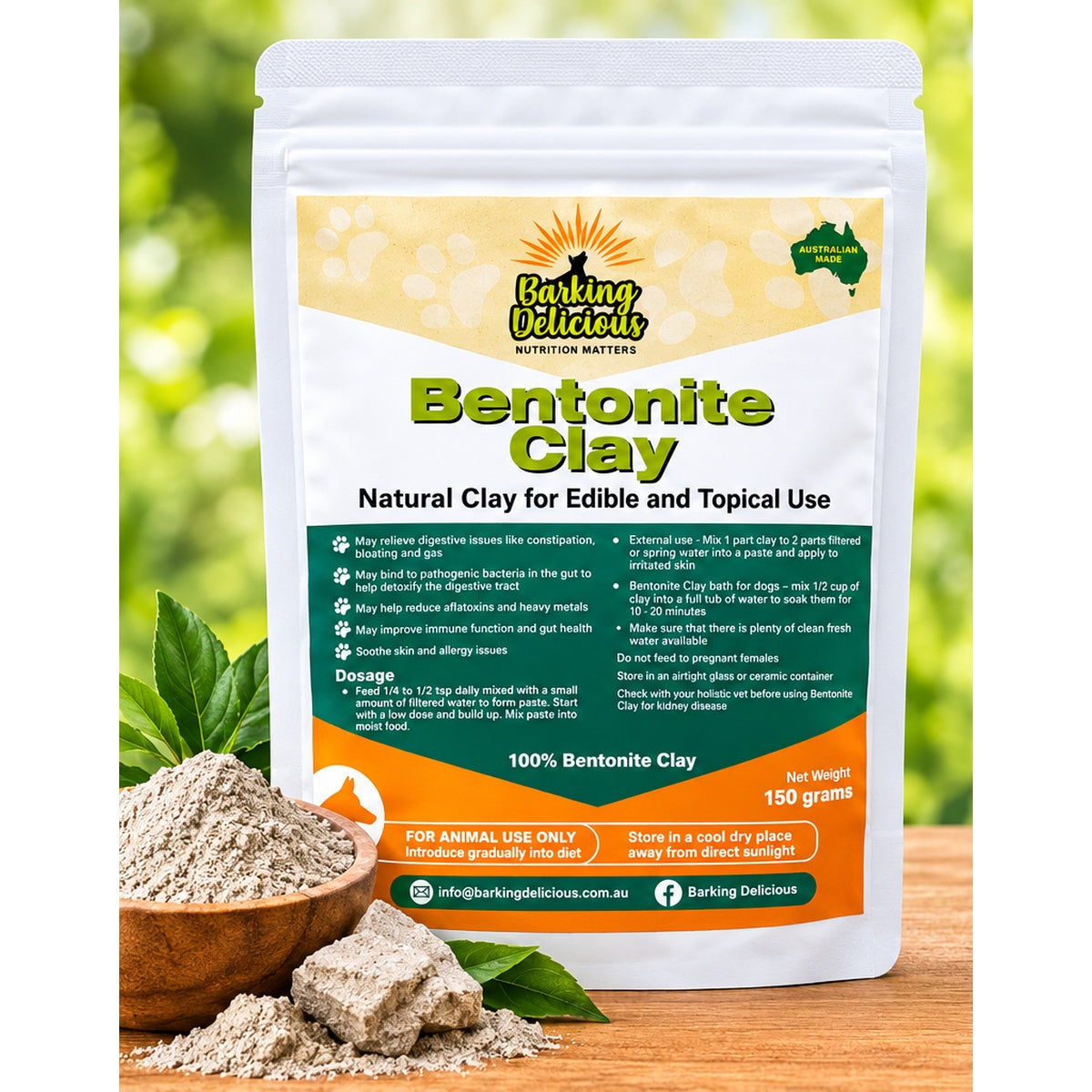 Bentonite Clay 100g