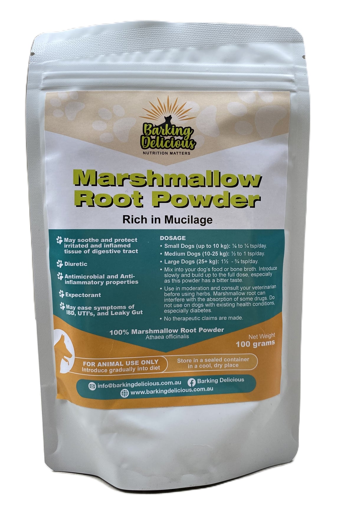 Marshmallow Root Powder) 100g