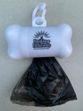 Poop bags and dispenser