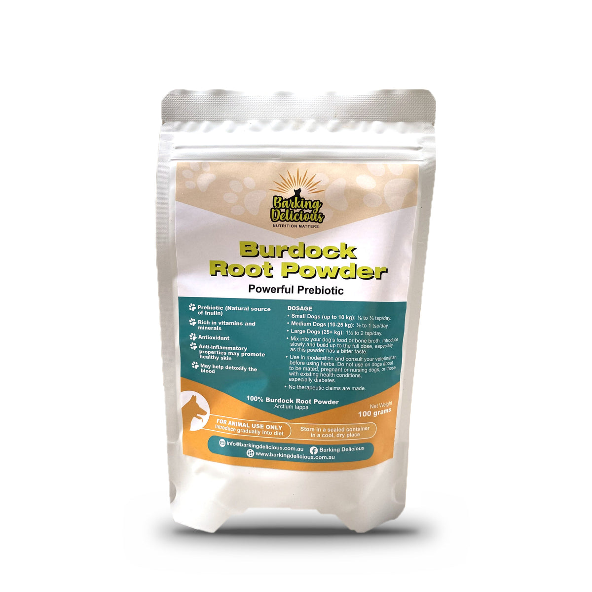 Burdock Root Powder 100g