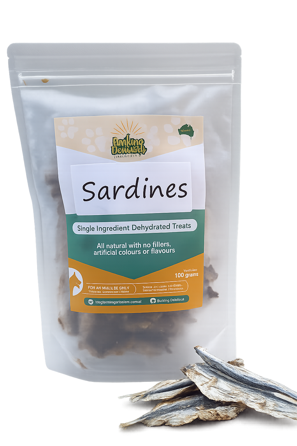 Dehydrated Treats | Sardines 100g