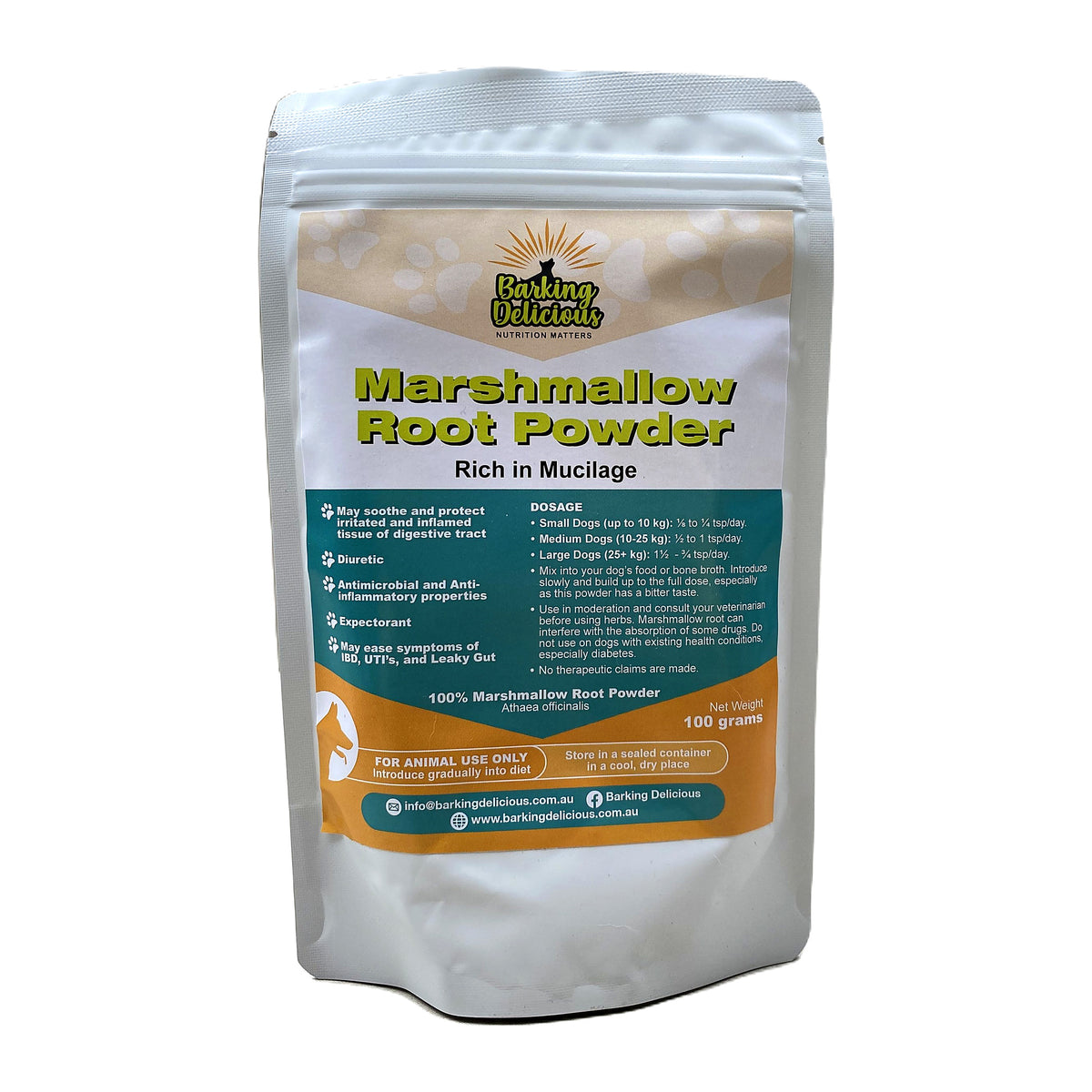 Marshmallow Root Powder) 100g